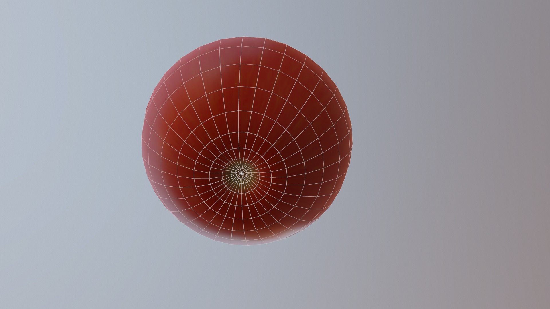 Apple Low Poly 3d model Low-poly 3D model_12