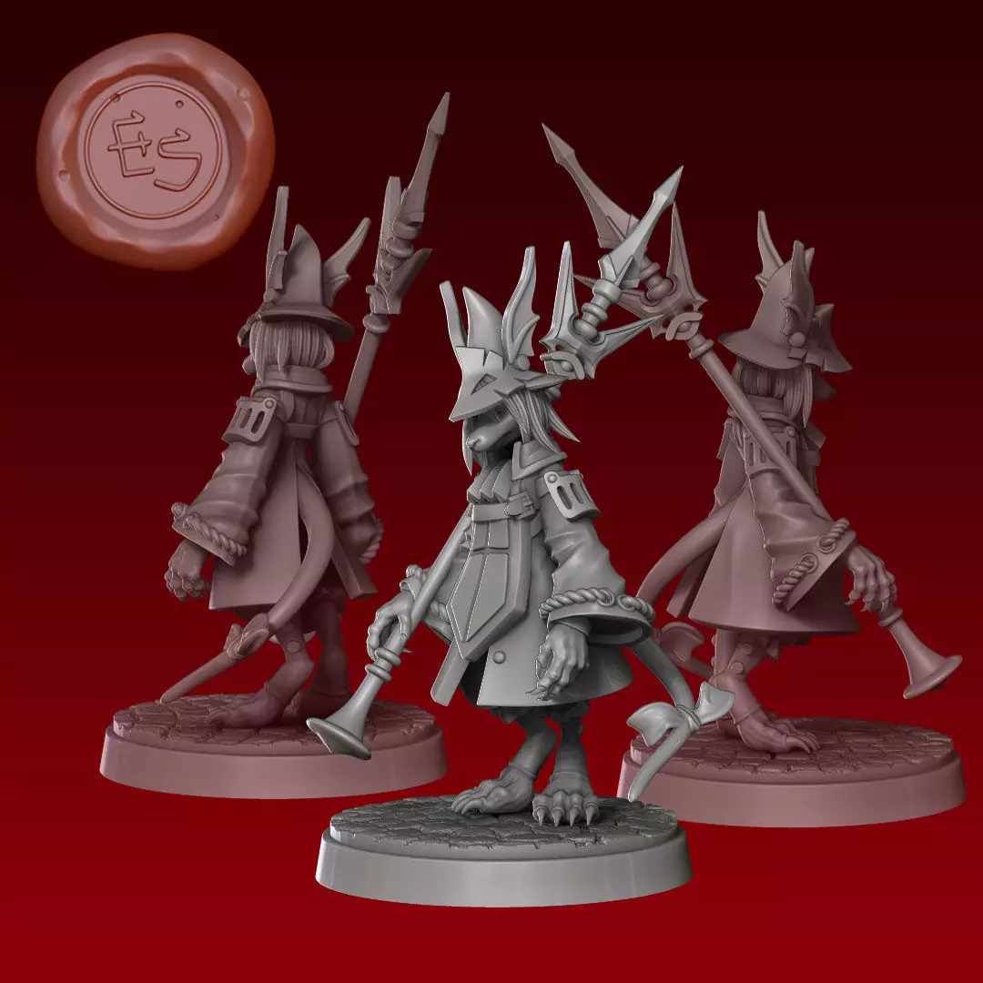 Freya - FFIX - 32mm Miniature 3D print model