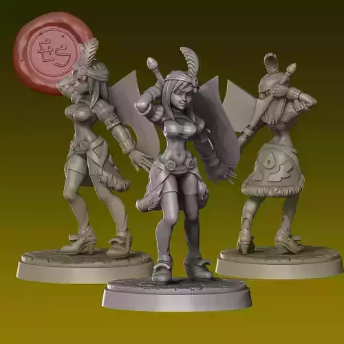 Lani - FFIX - 32mm Miniature