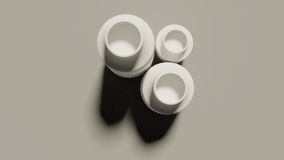 modern vase 08 3D model_2