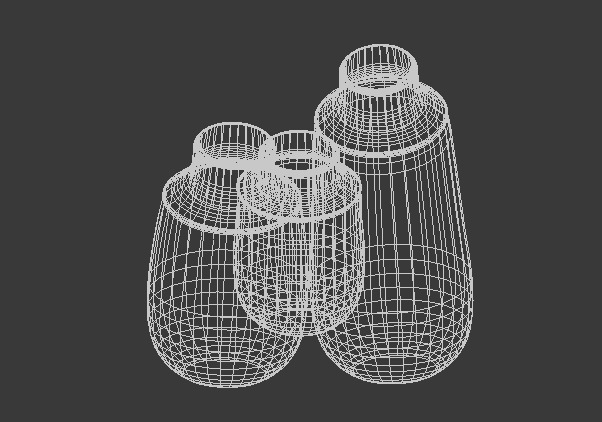 modern vase 08 3D model_4