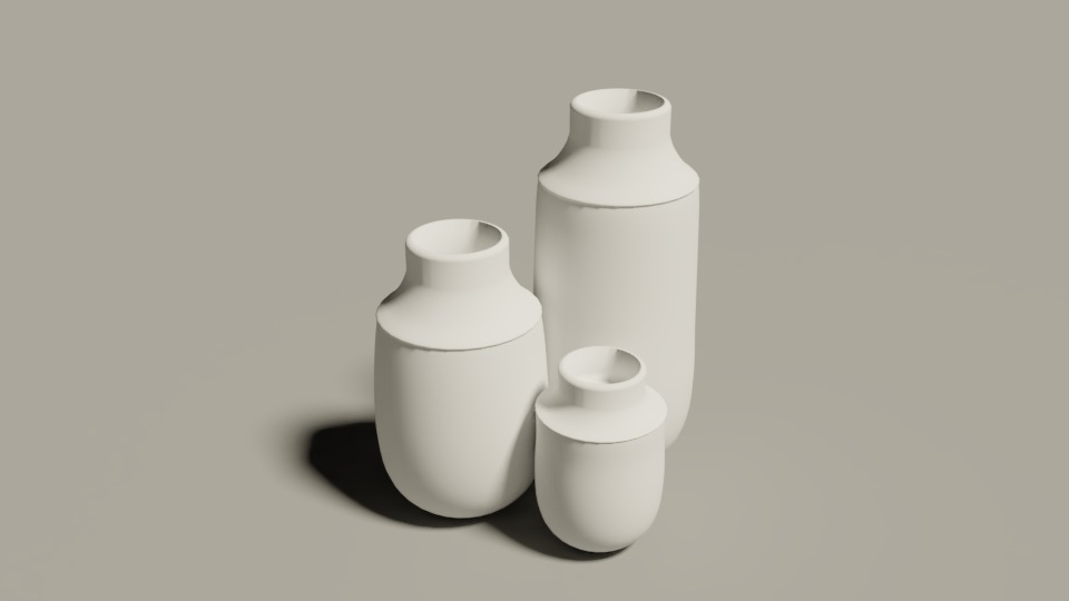 modern vase 08 3D model_1