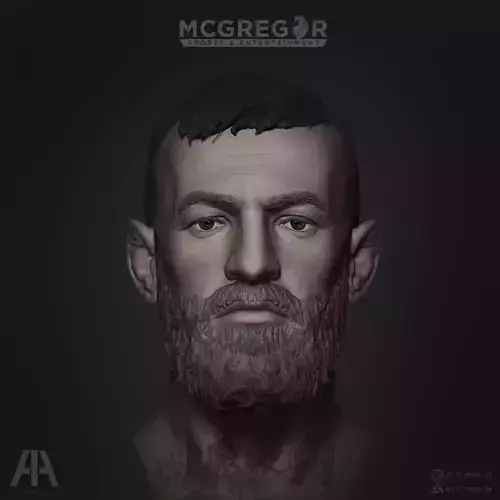 Head Conor Anthony McGregor Action Figure