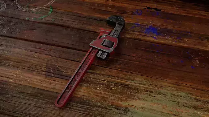 Old Stillson Pipe Wrench