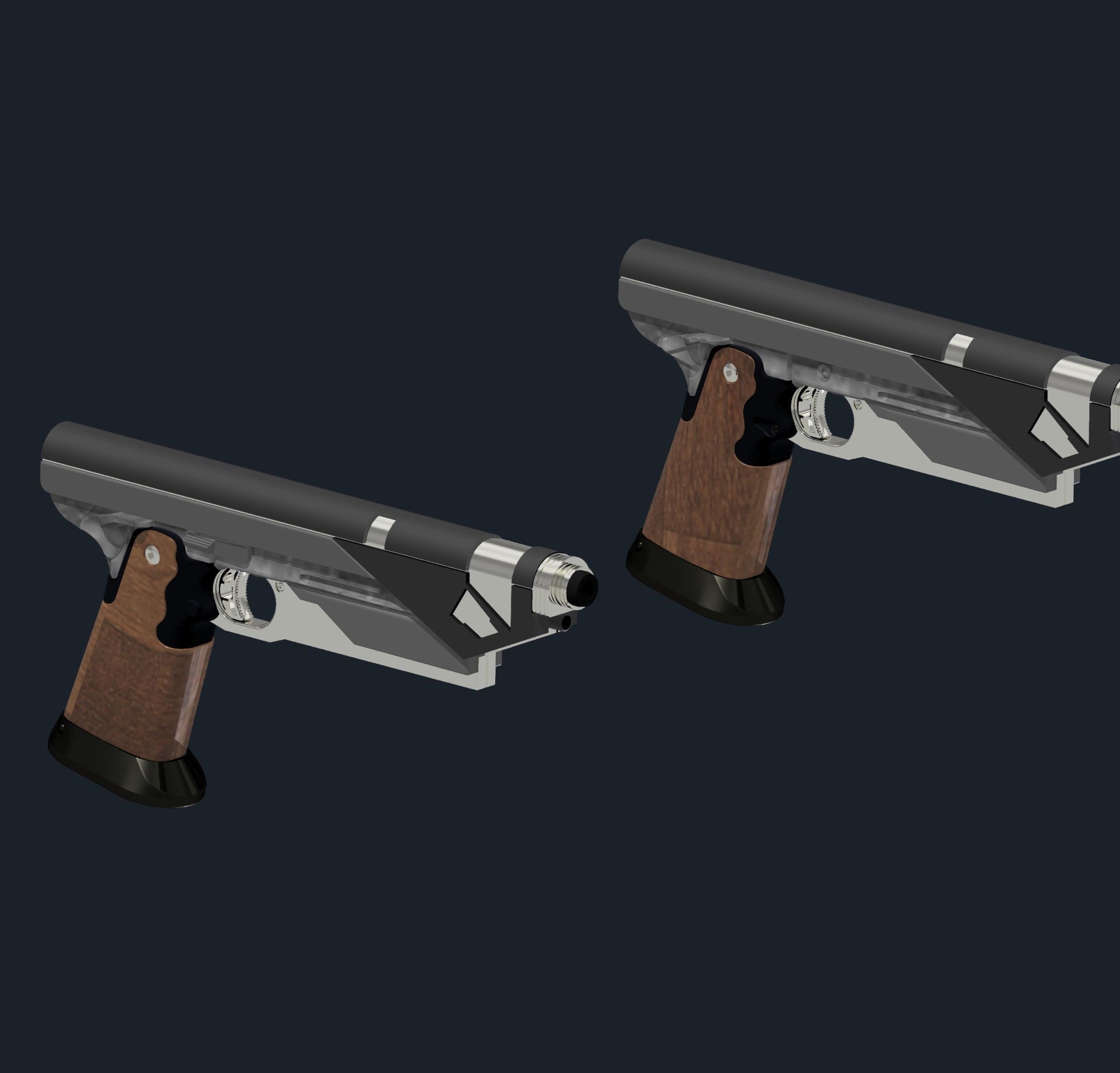 Night Owls Westar 35 Blaster Cosplay Prop 3D print model_1