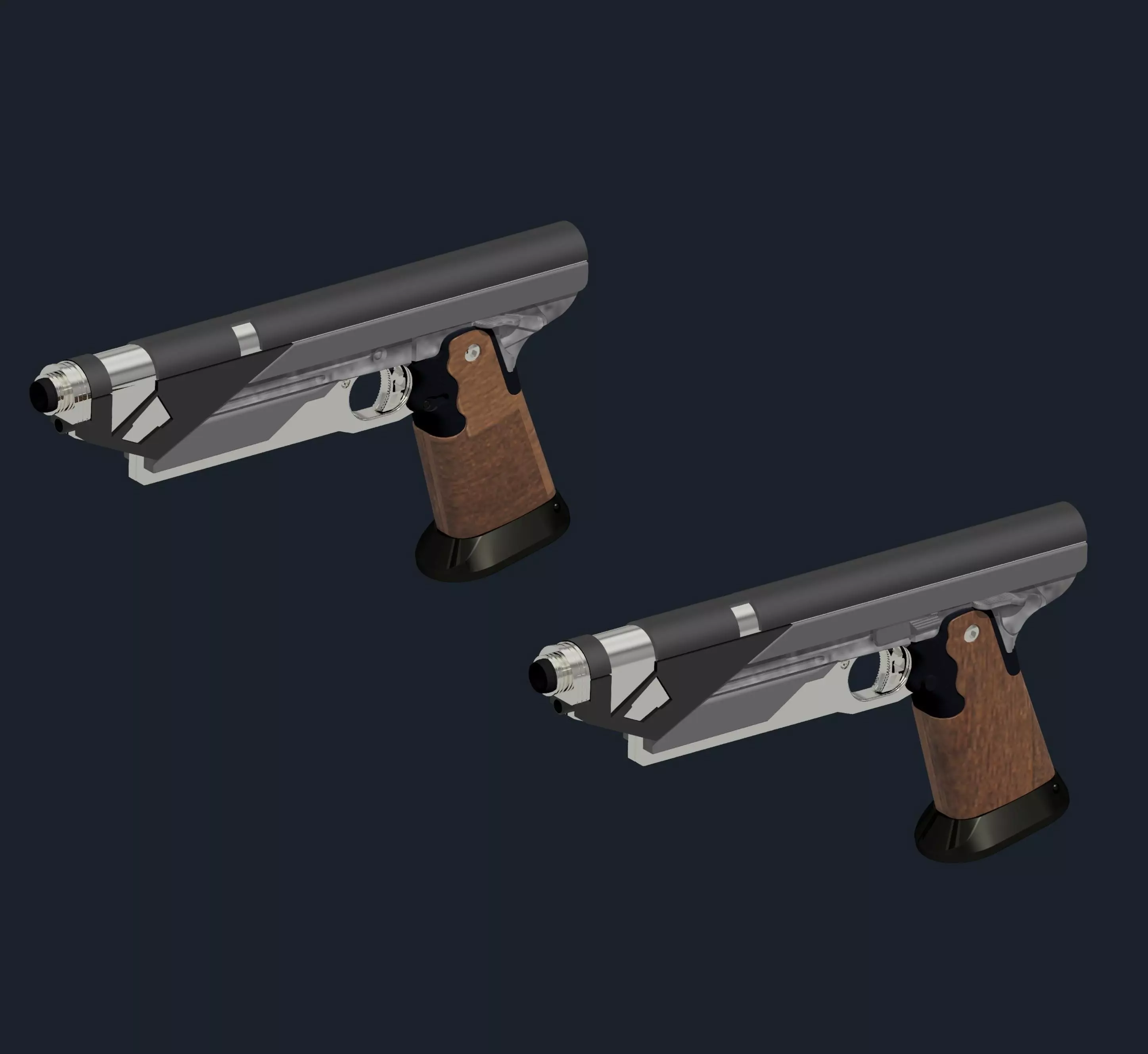 Night Owls Westar 35 Blaster Cosplay Prop 3D print model_0