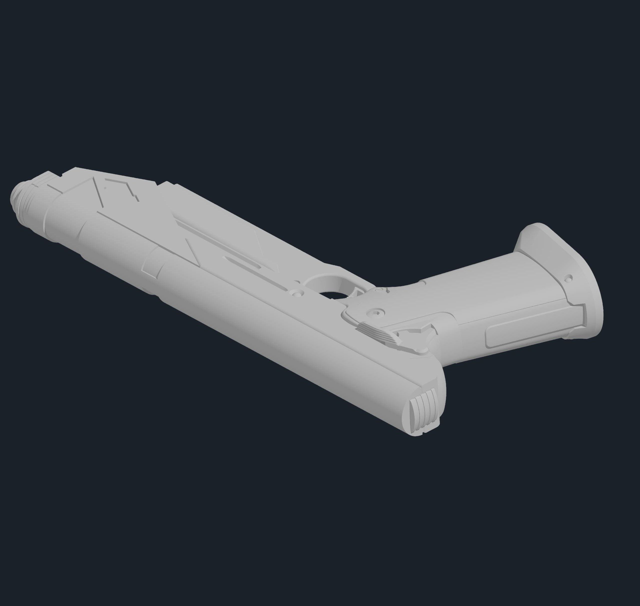 Night Owls Westar 35 Blaster Cosplay Prop 3D print model_6