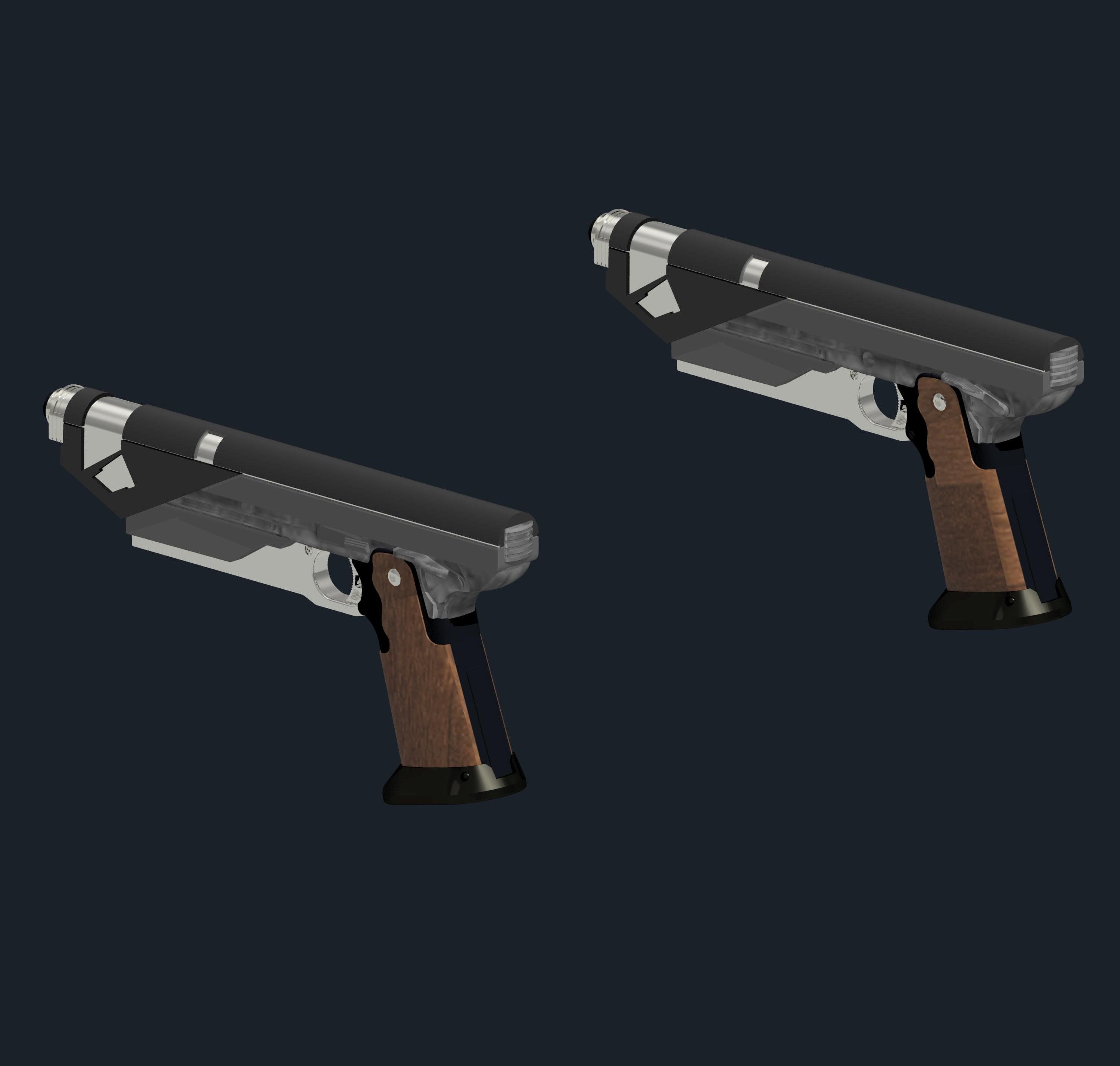 Night Owls Westar 35 Blaster Cosplay Prop 3D print model_3