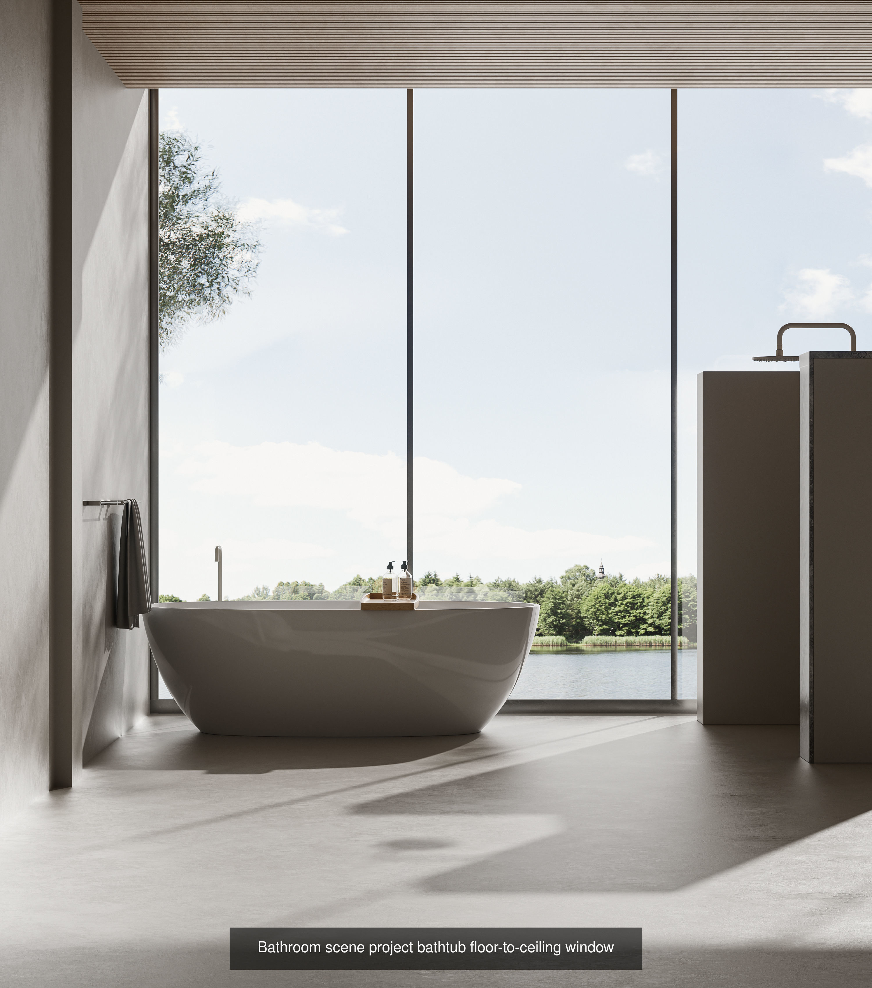 C4D octane render bathroom scene collection _2