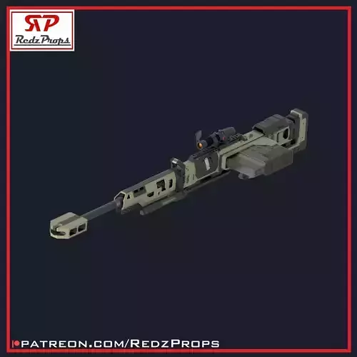 Apex Legends Kraber Cosplay Prop 3D print model