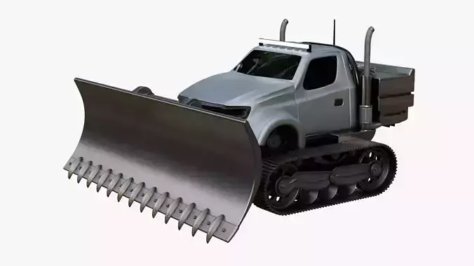 Snow Plow Truck