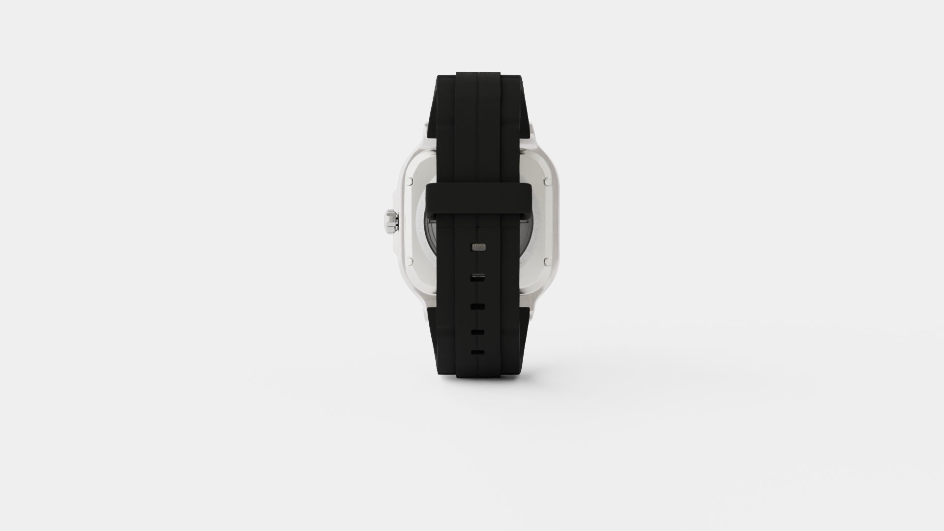 Analog Watch Low-poly 3D model_4