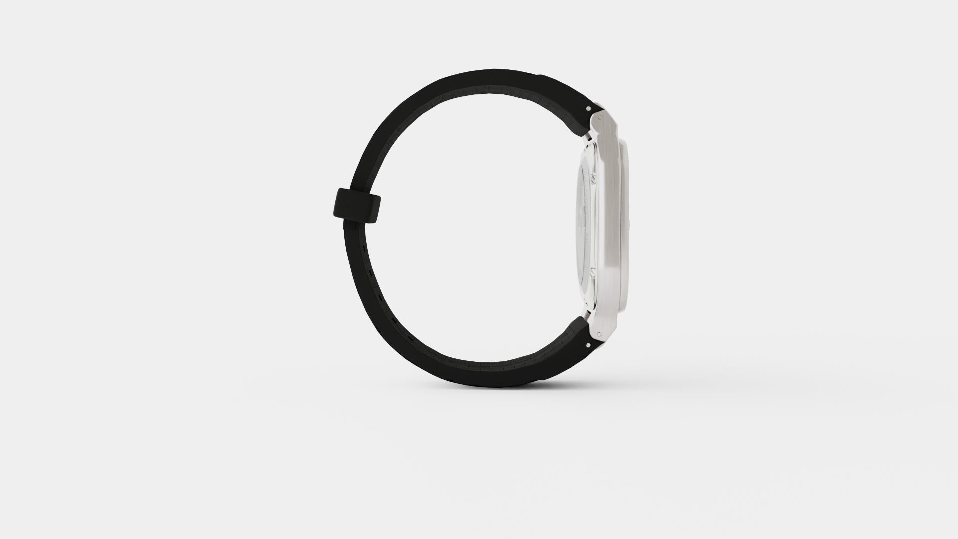 Analog Watch Low-poly 3D model_2