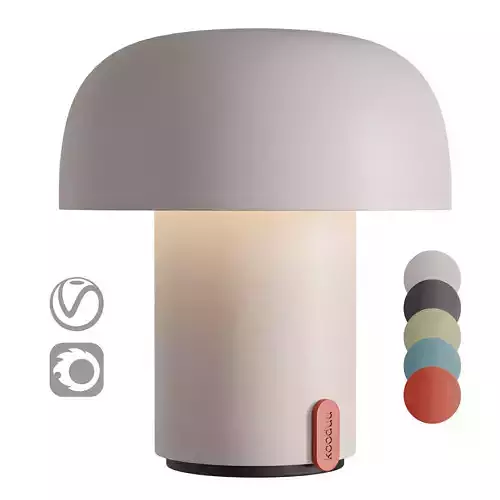 Sensa Cloudy table lamp by Kooduu 3D model