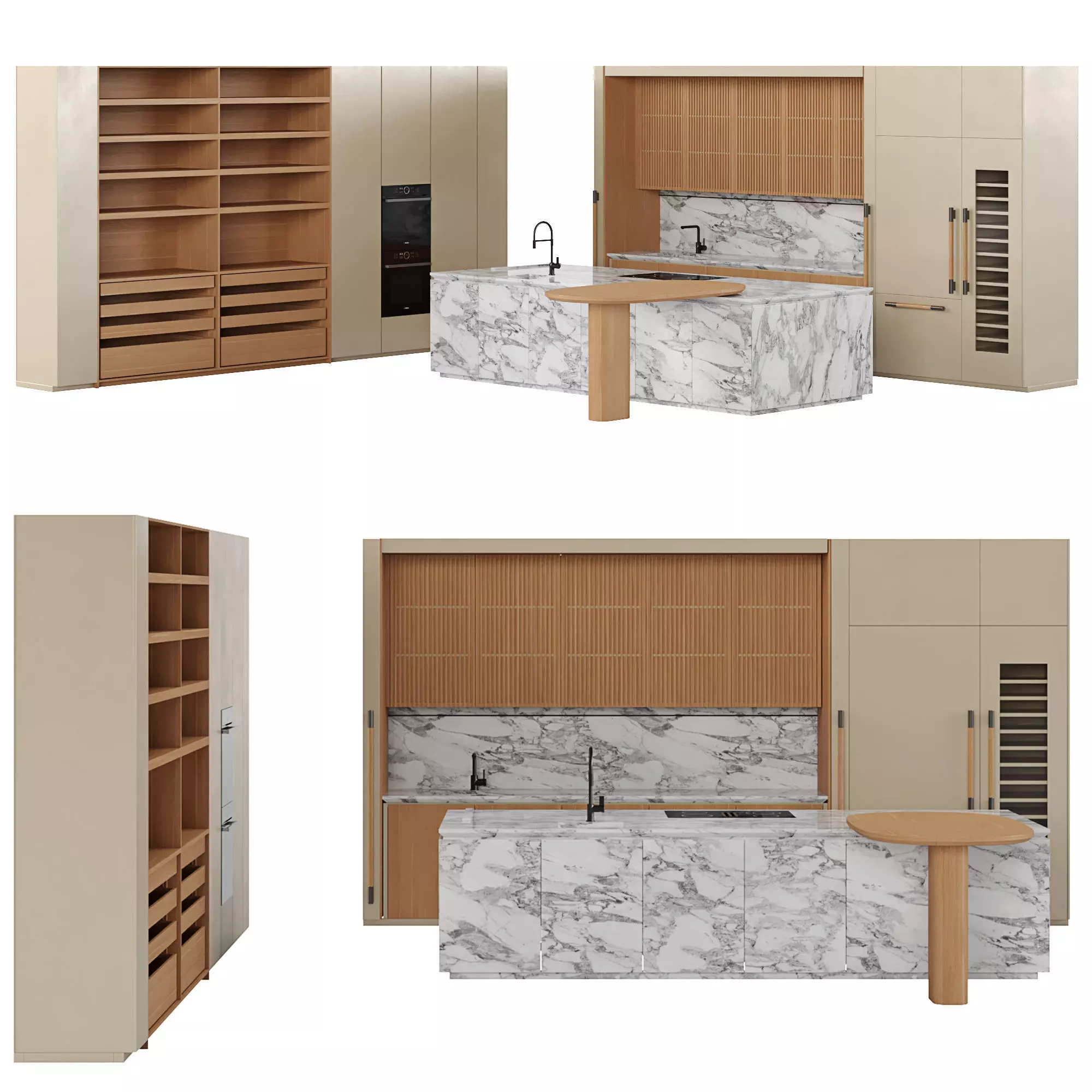 Kitchen 51 Tivali 3D model_0