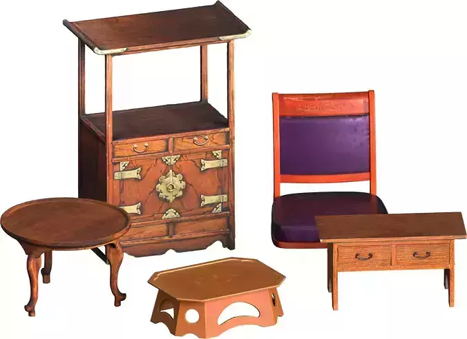 Korea Furniture Pack 01