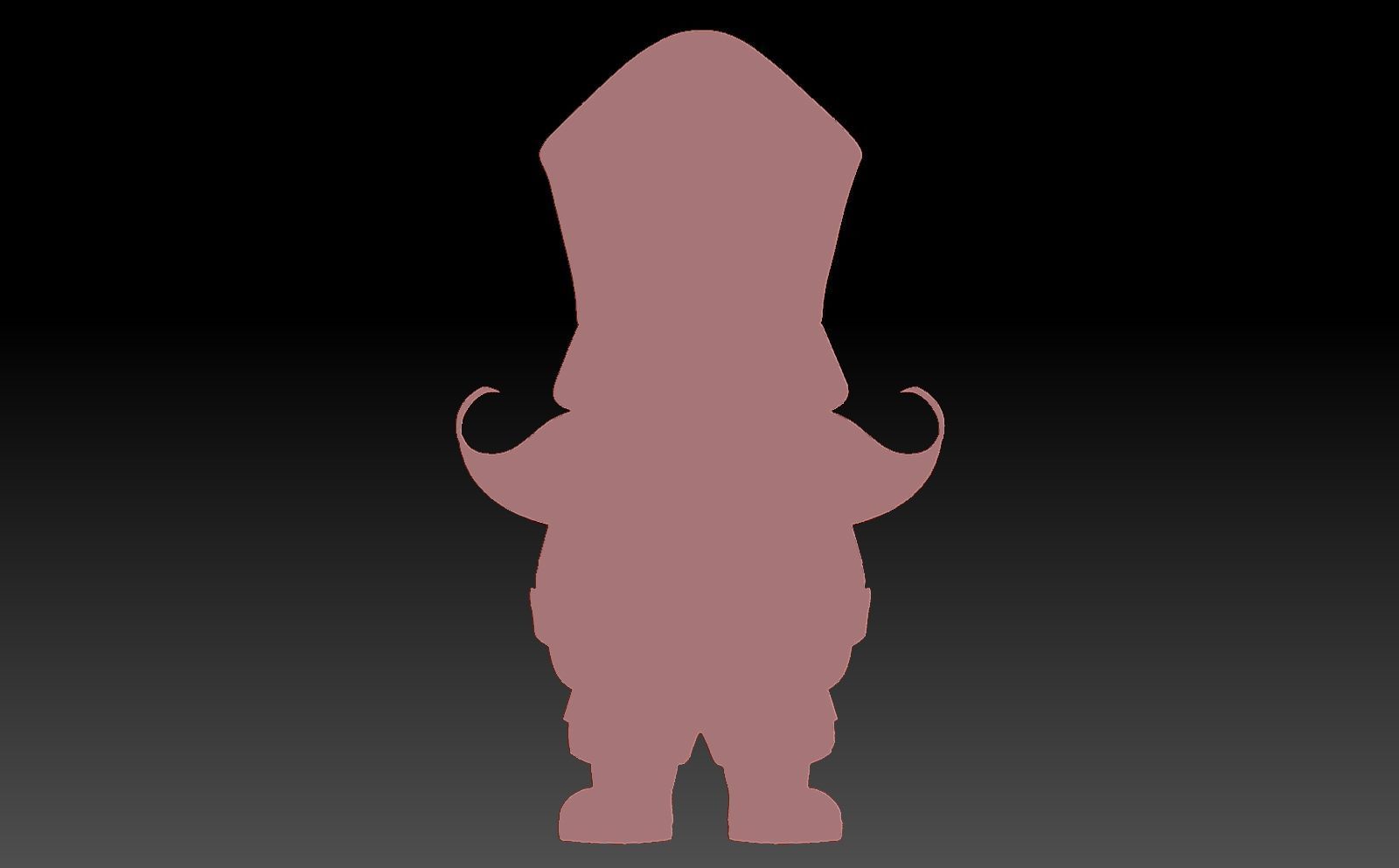 Enano militar 3D print model_2