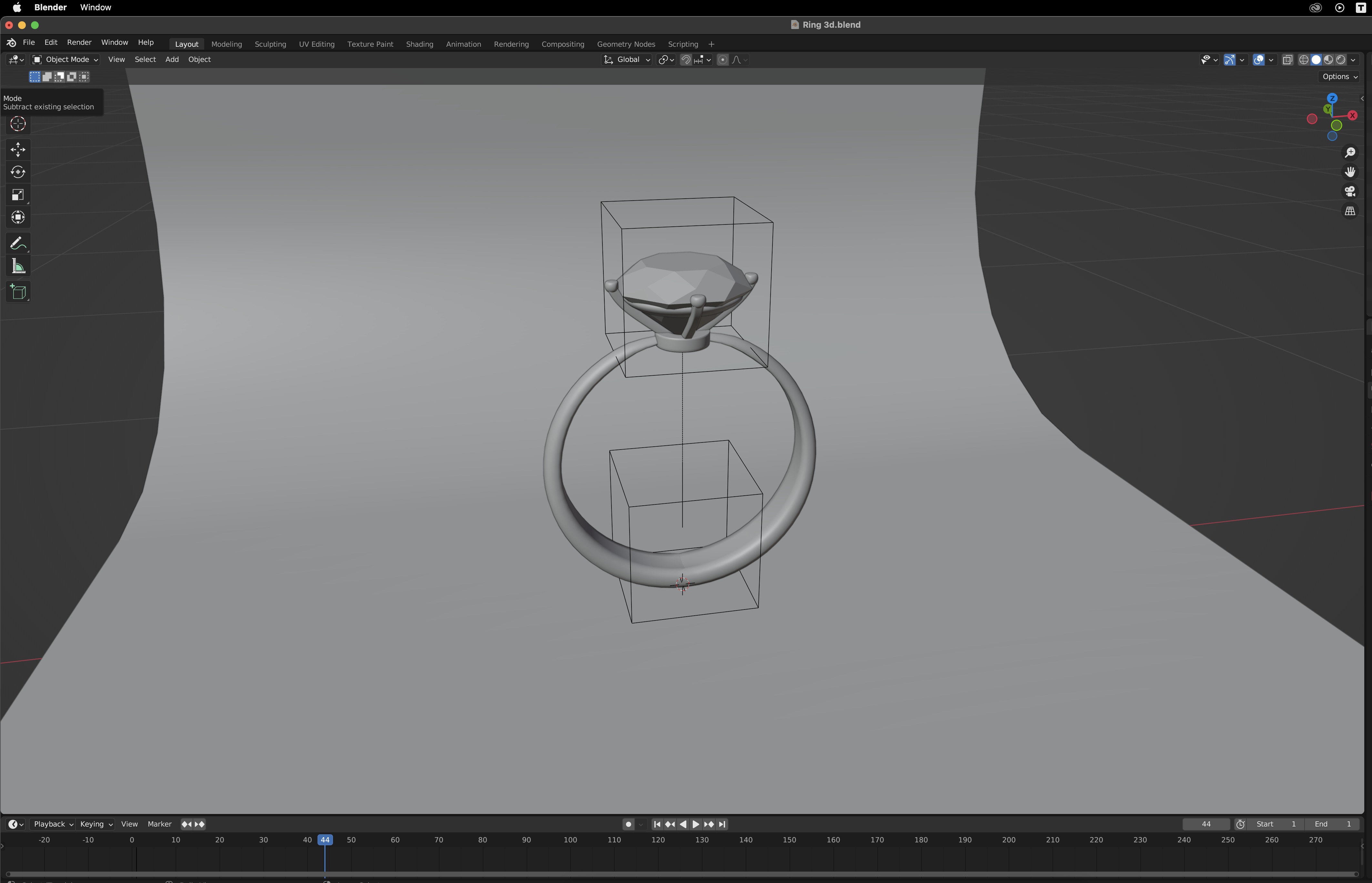Ring 3d Model 3D print model_3