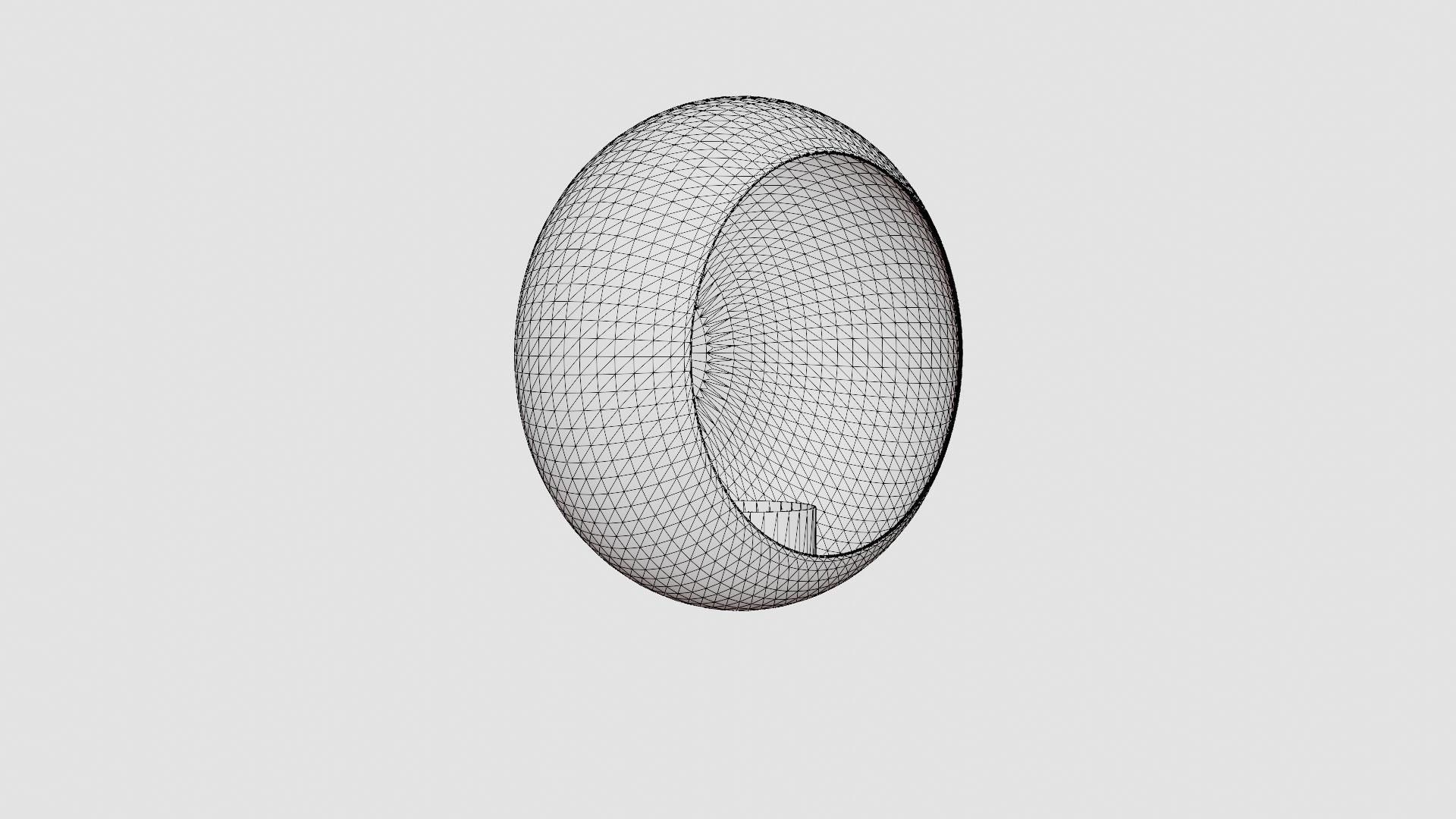 Wall Candle Holder Low-poly 3D model_7