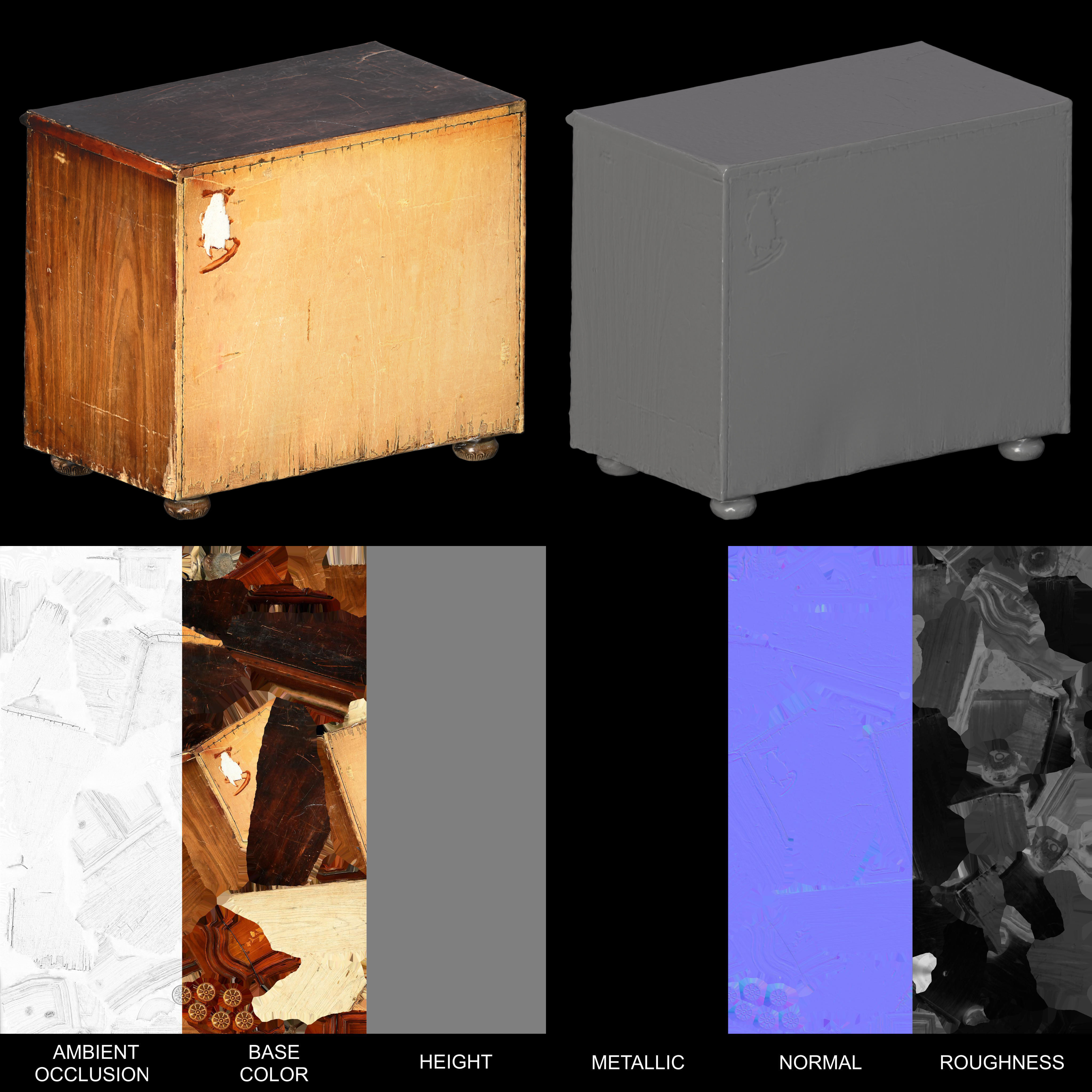 Korea Furniture Pack 02 3D model_9