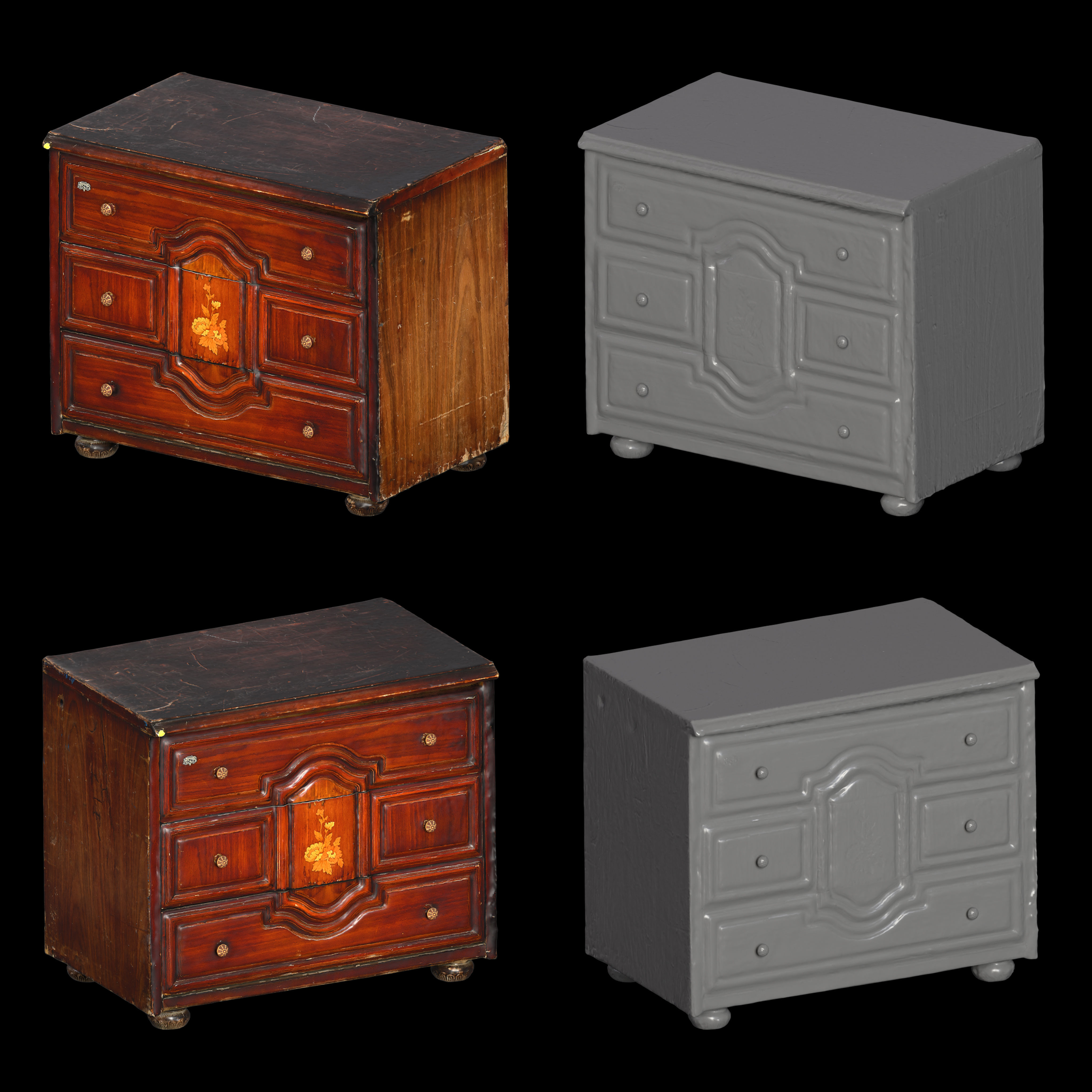 Korea Furniture Pack 02 3D model_8