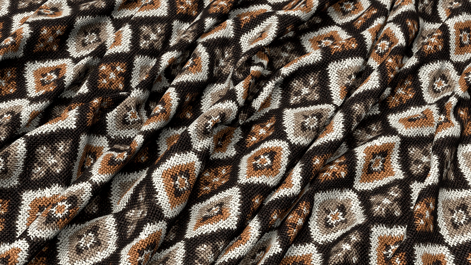 10 Nomadic Fabric VOL01 4K Seamless PNG PBR Textures Texture_6