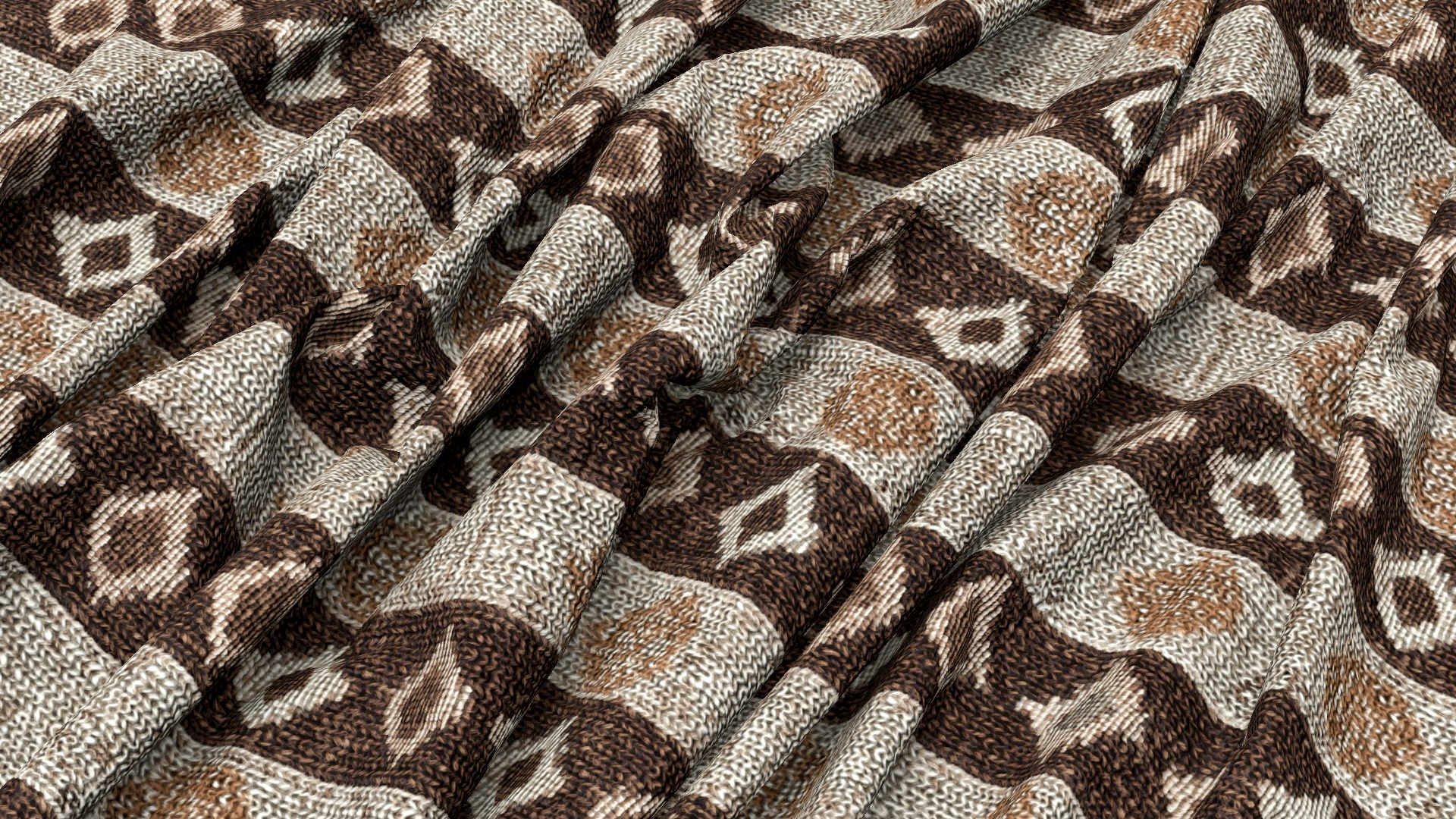 10 Nomadic Fabric VOL01 4K Seamless PNG PBR Textures Texture_8