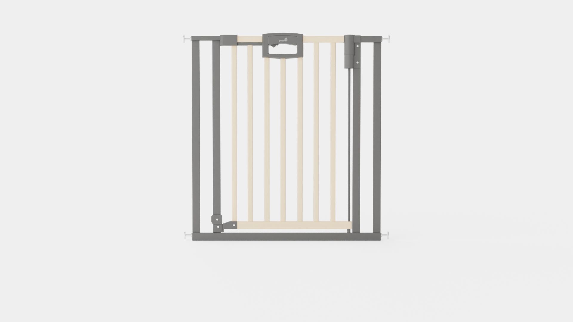 Kid Fence Low-poly 3D model_4