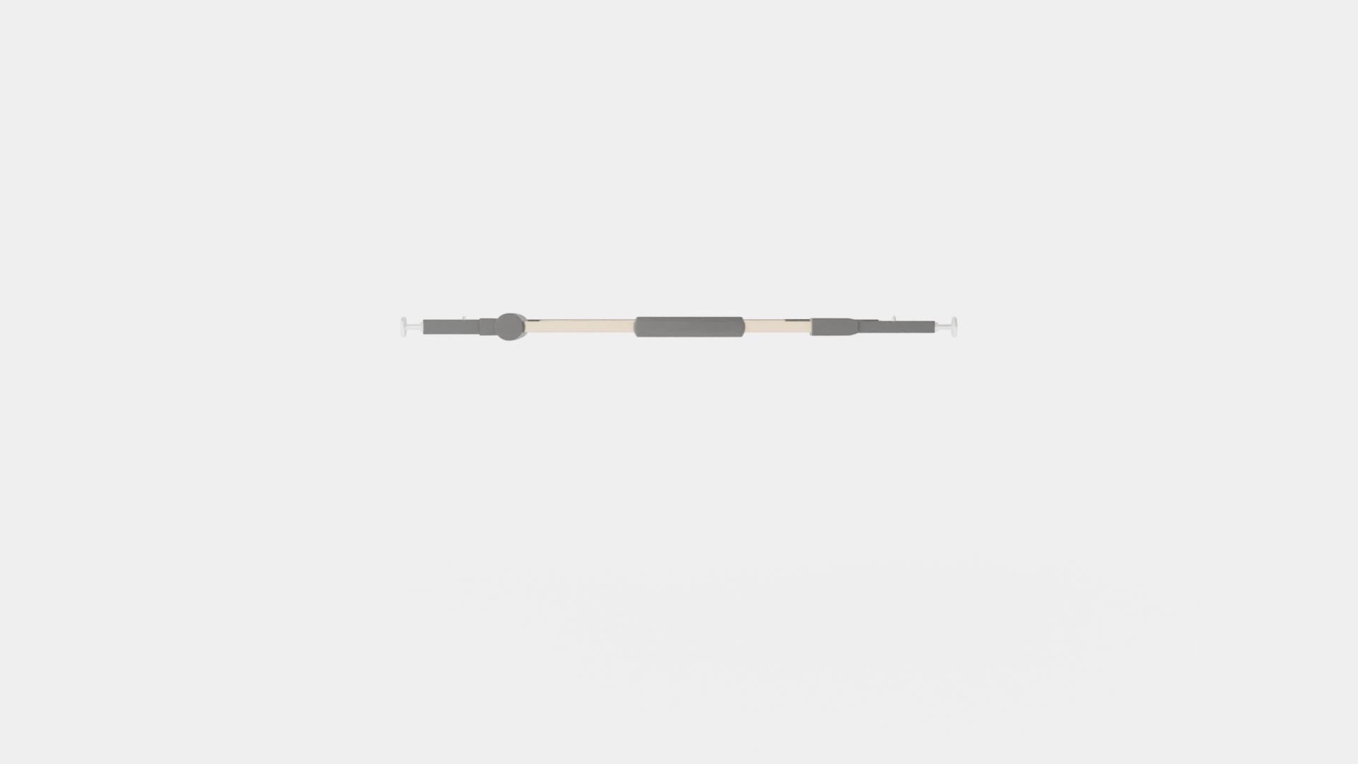 Kid Fence Low-poly 3D model_5