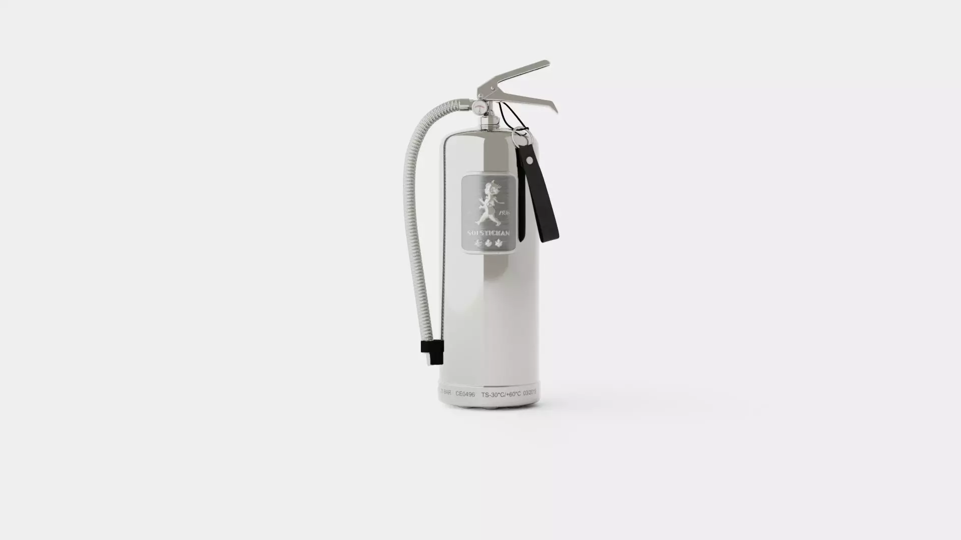 Fire Extinguisher Low-poly 3D model