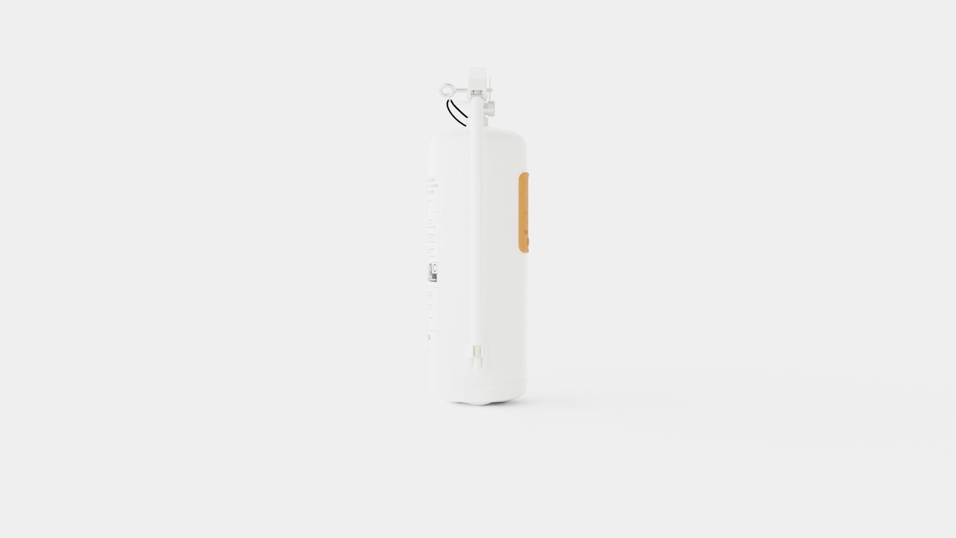 Fire Extinguisher Low-poly 3D model_2
