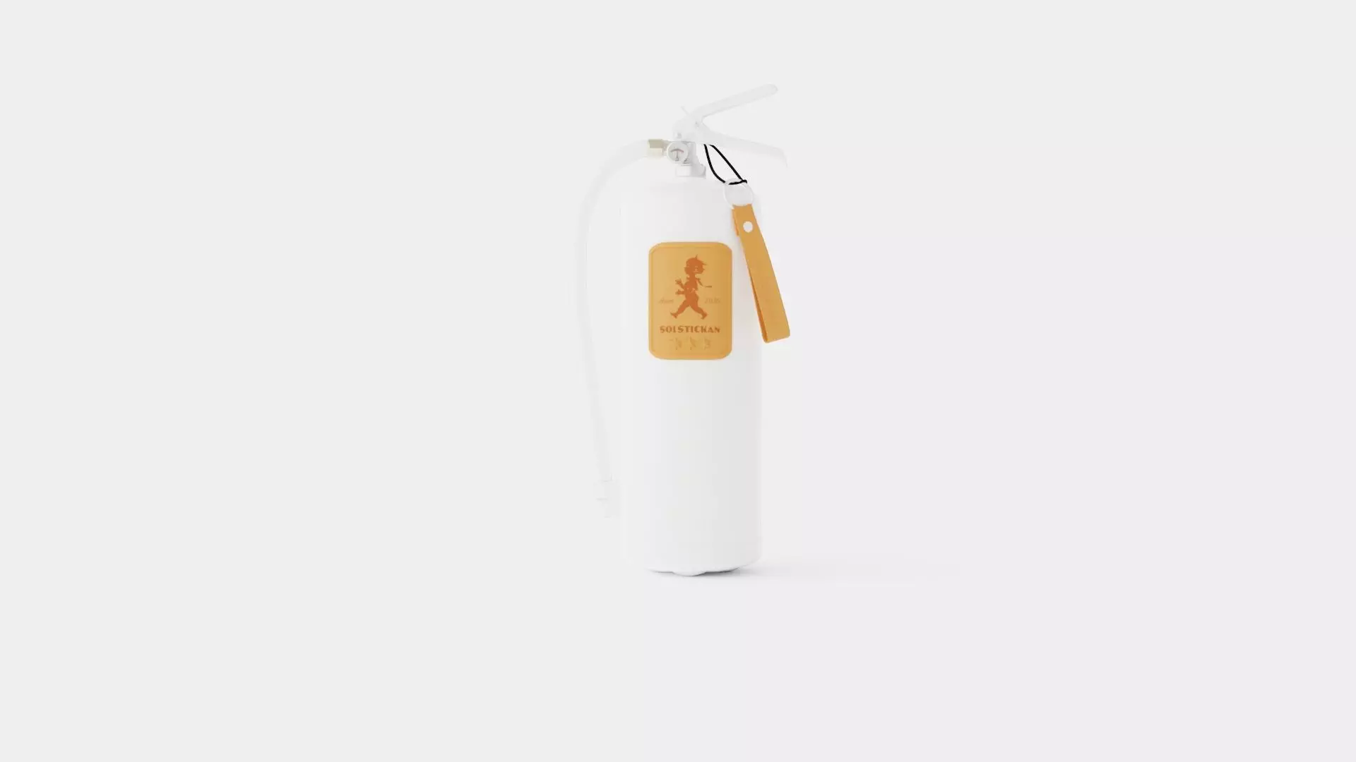 Fire Extinguisher Low-poly 3D model_0