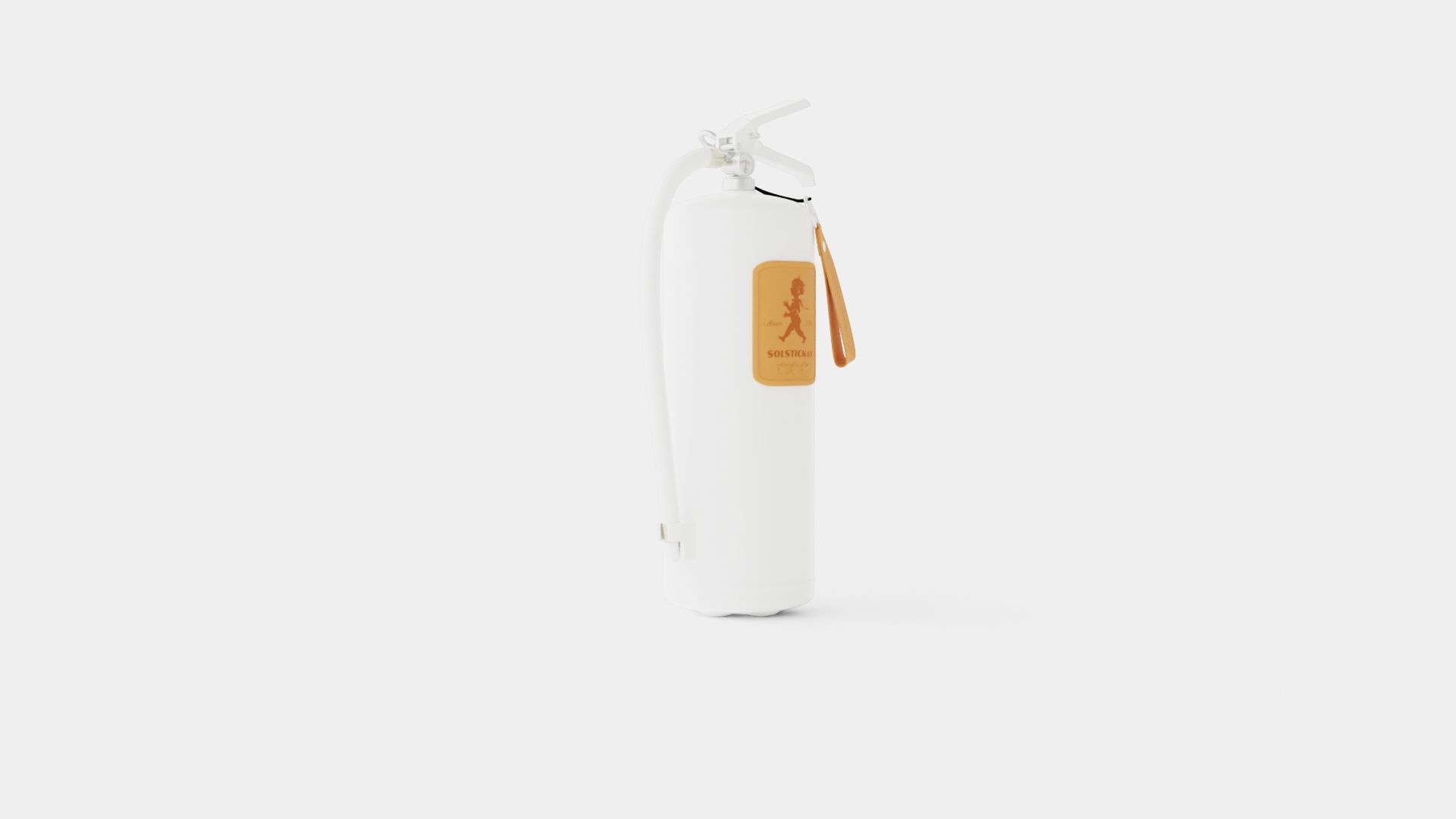 Fire Extinguisher Low-poly 3D model_1