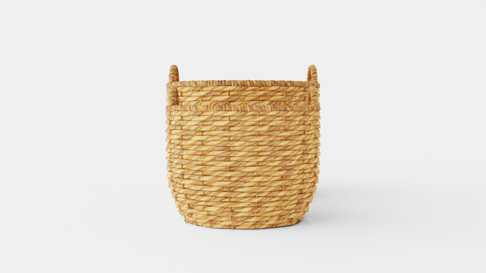 Basket Low-poly 3D model_2