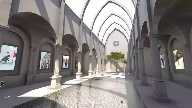 G0034 VR art Gallery Church