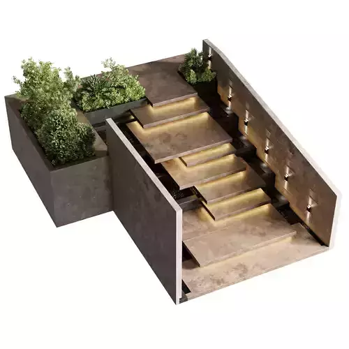 Landscape Furniture - building stairs 03