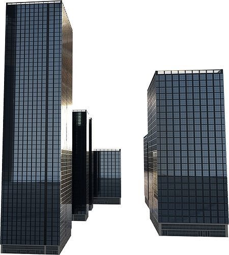 Office Building Pack 3D model