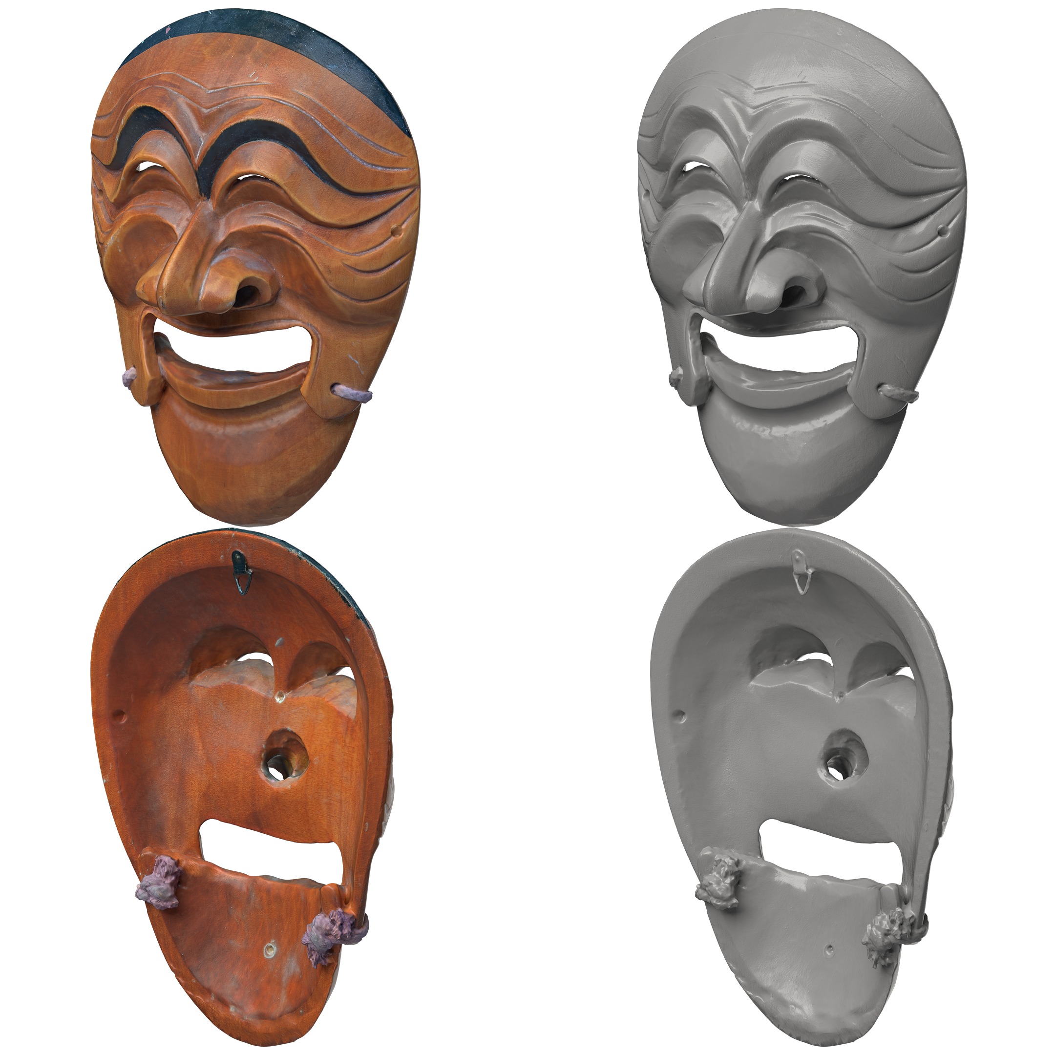 Mask Pack 3D model_6