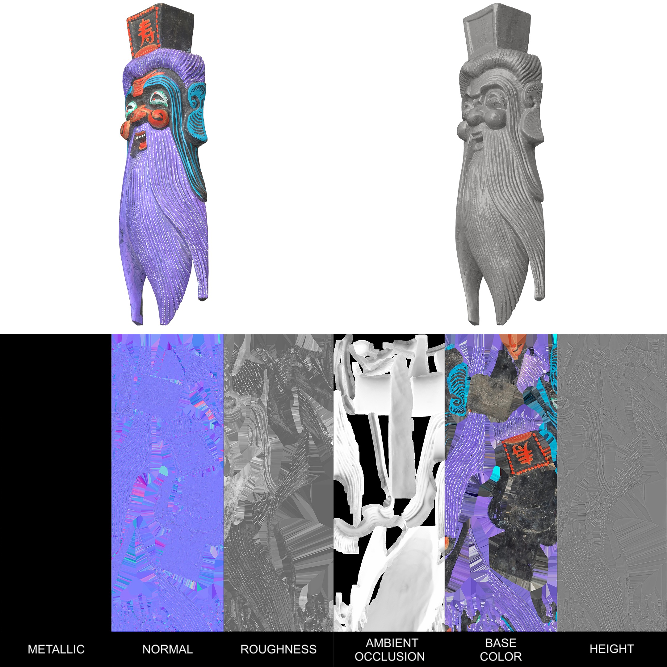 Mask Pack 3D model_11