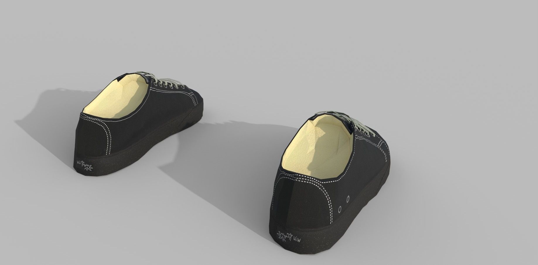 Sneaker 3D model_1