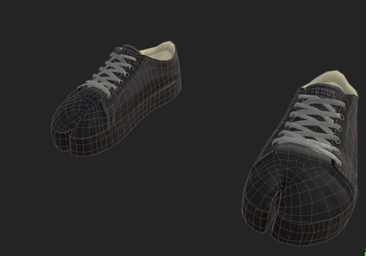 Sneaker 3D model_2
