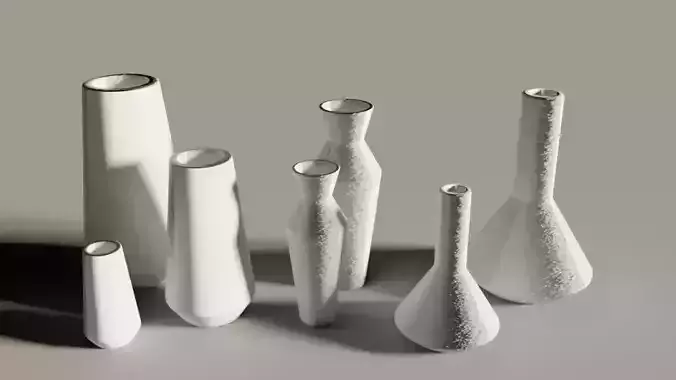 simple modern vase a12