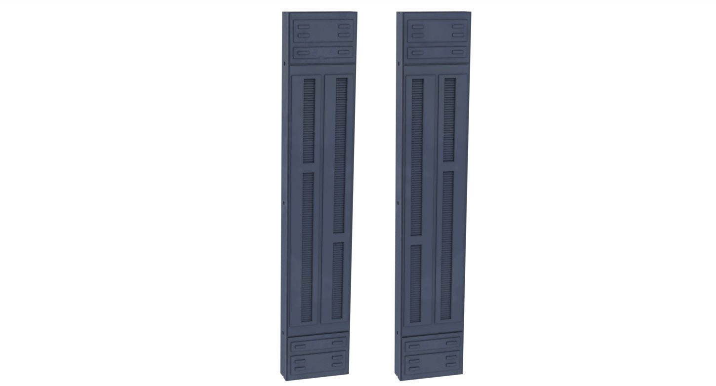 Death Star Wall Panel - J - 1-18 scale Kenner Hasbro Free 3D print model_2