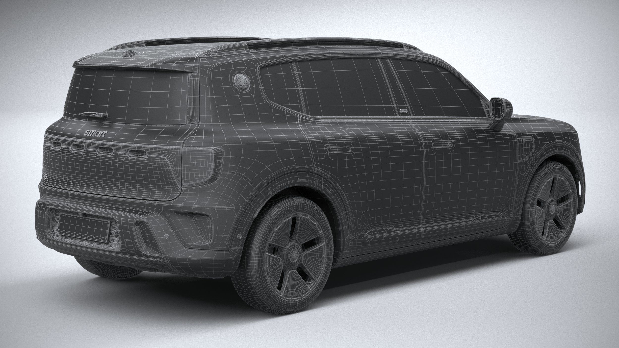 Smart 5 2025 3D model_29