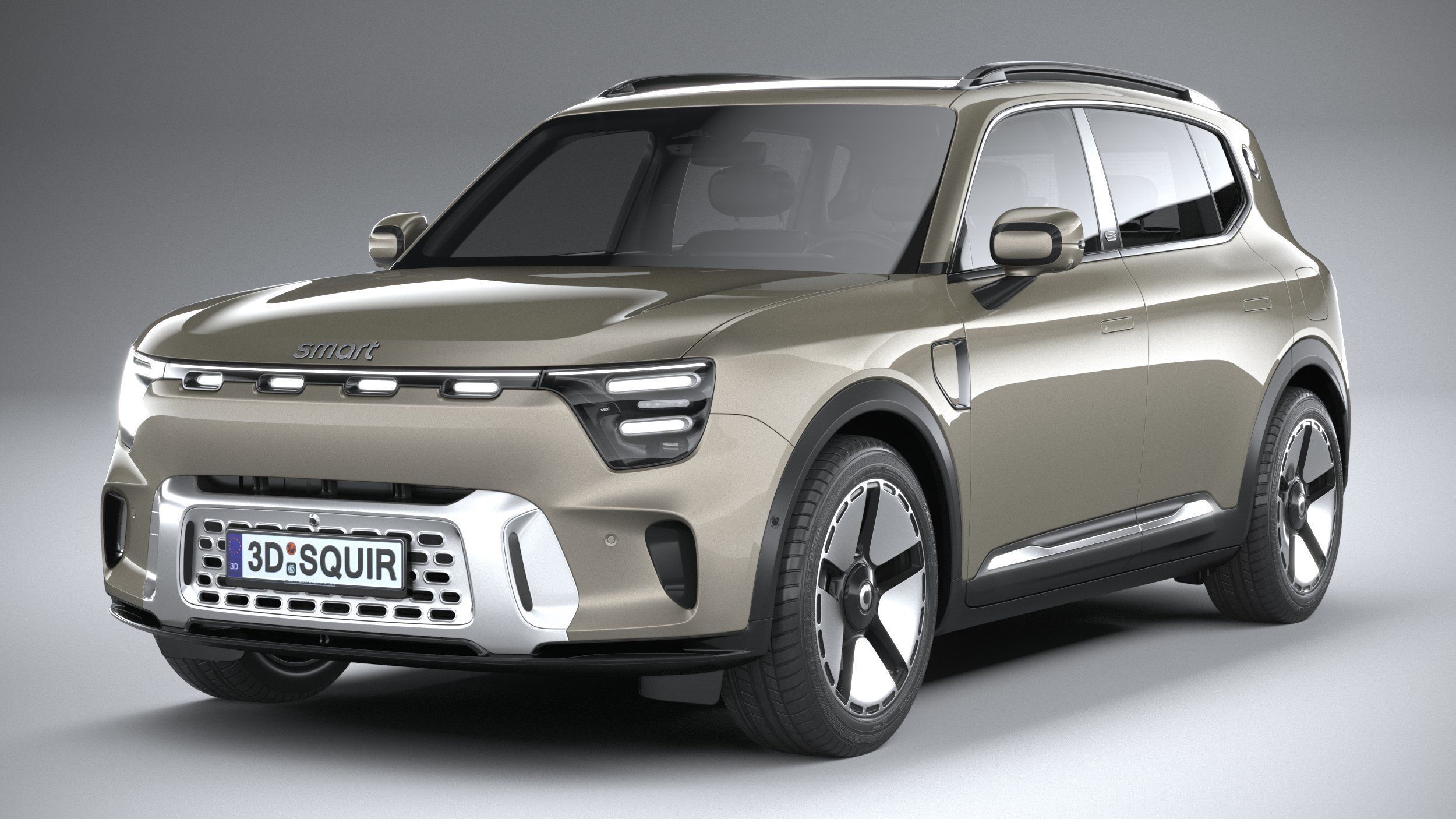 Smart 5 2025 3D model_2