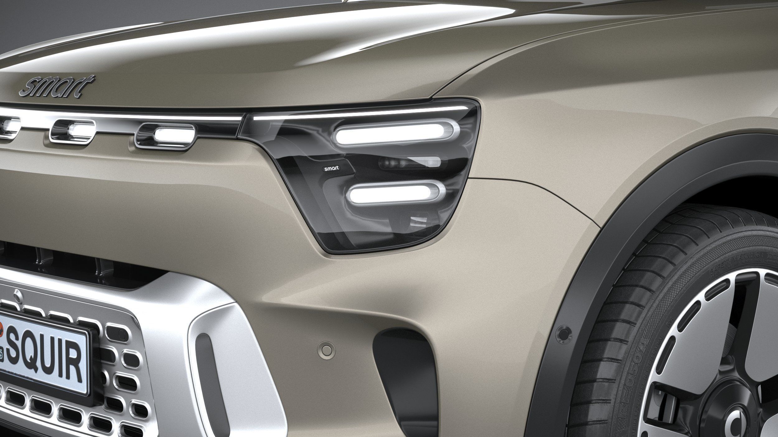 Smart 5 2025 3D model_14