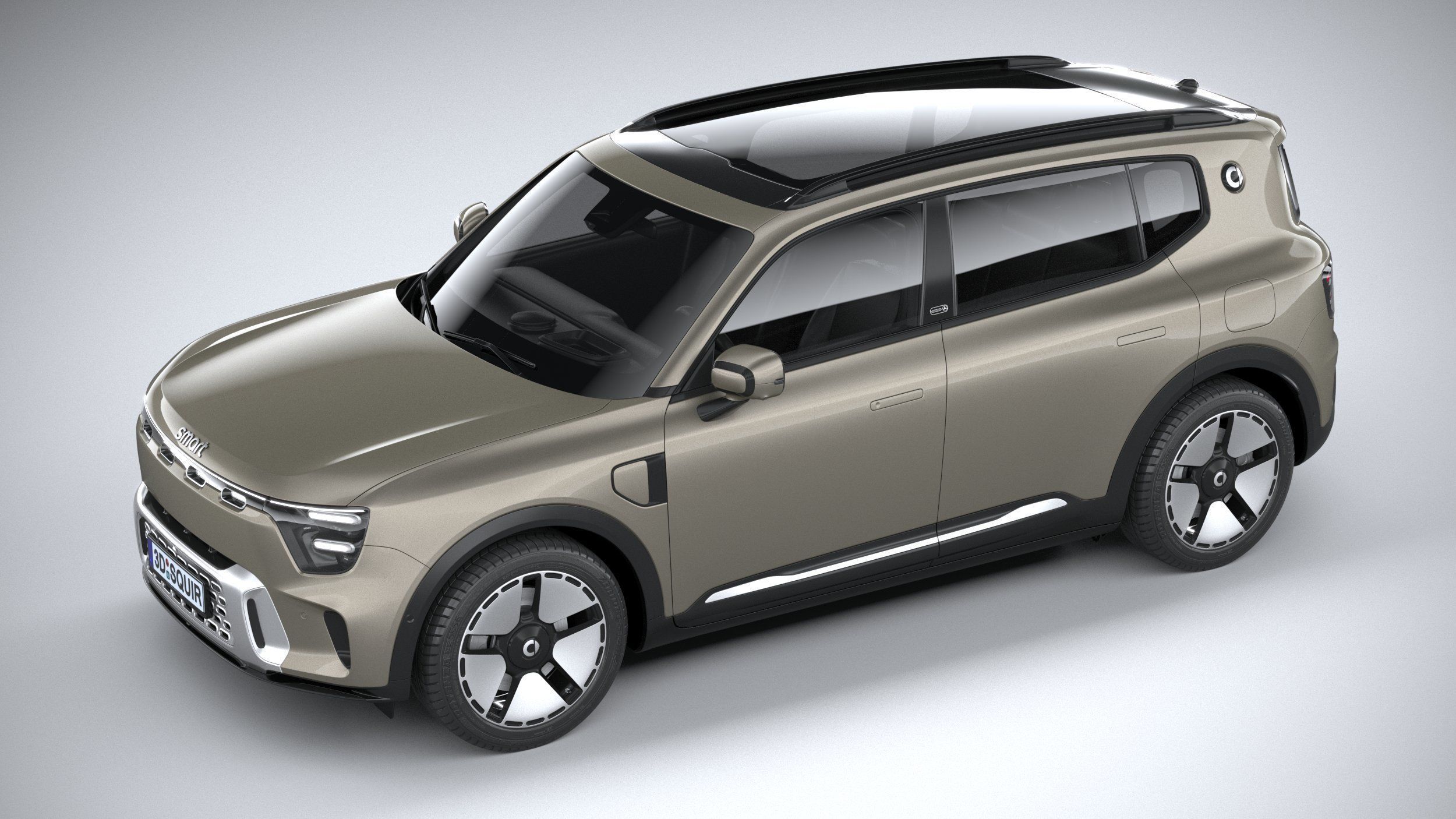 Smart 5 2025 3D model_7