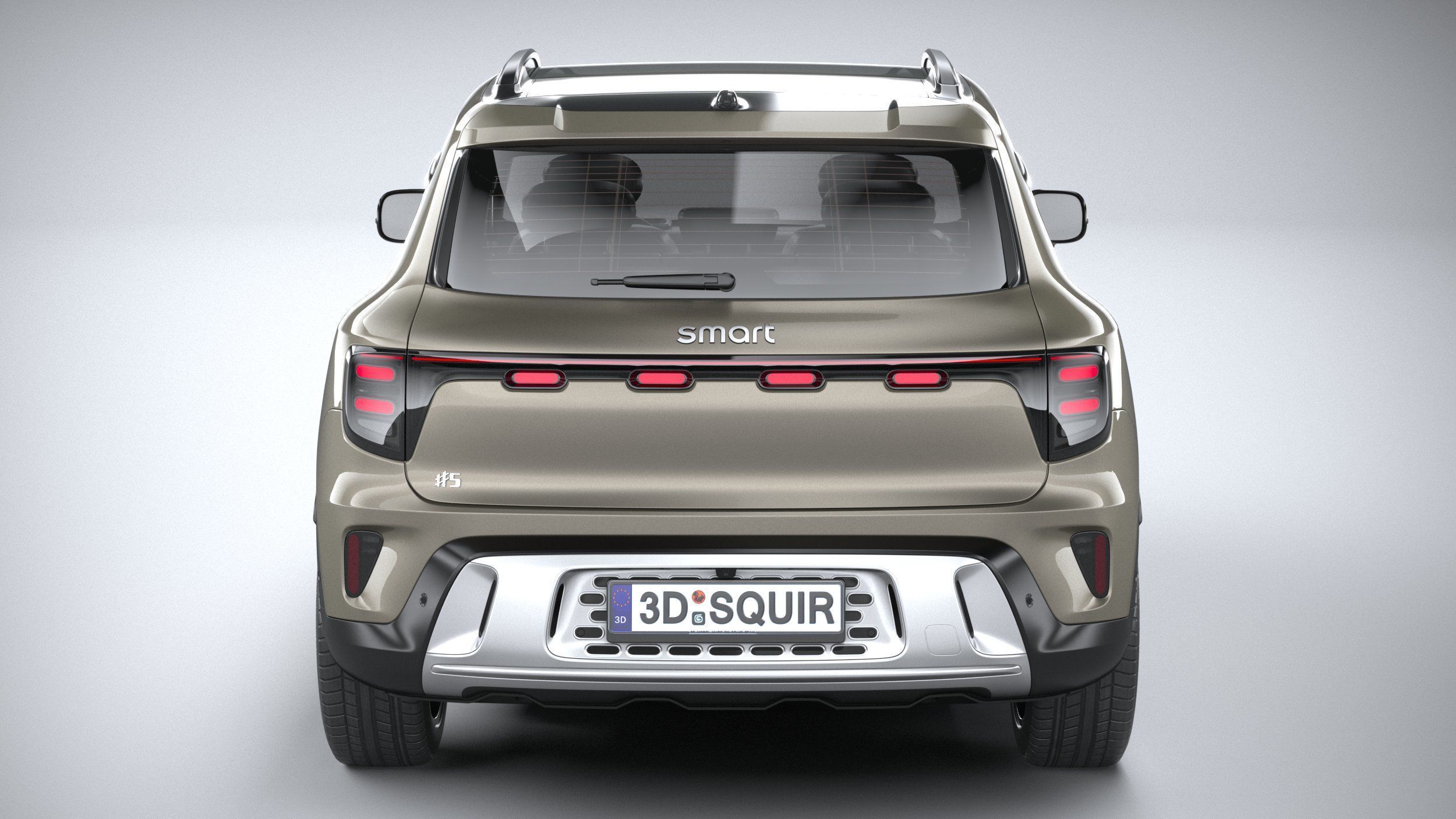 Smart 5 2025 3D model_4