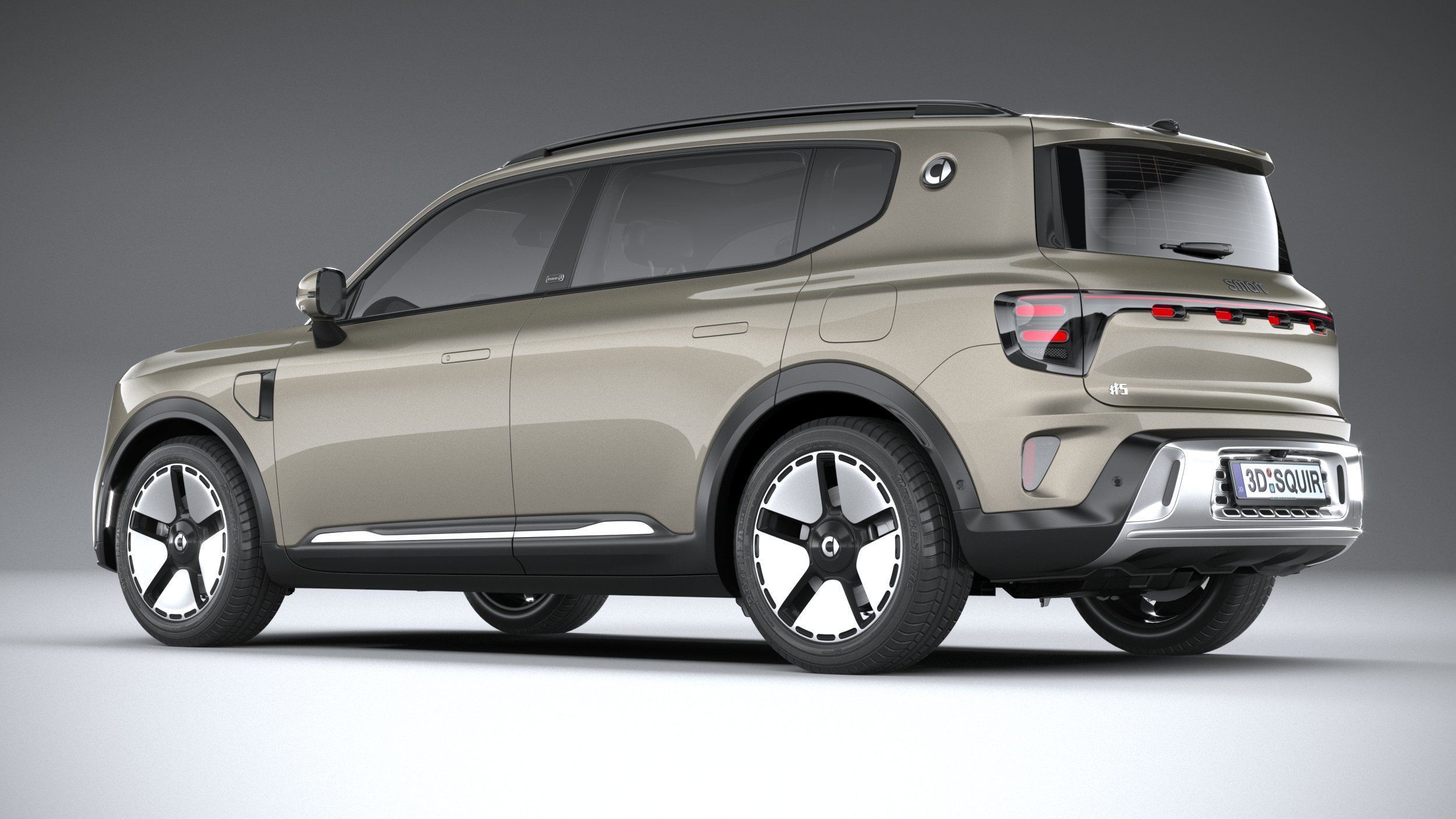 Smart 5 2025 3D model_5