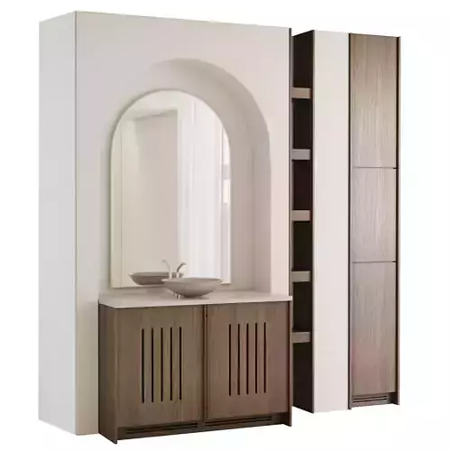 Bathroom furniture by Fauset Bathroom Mina set 110